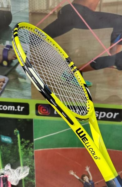 Yüksek Kalite Düşük Sarsılma Pro Tenis Raketi 27 Inch L2 + Taşıma Çantası