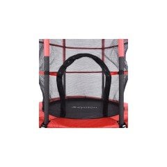 Leyaton Fileli Trambolin Çocuk Trambolini 140 Cm Büyük Boy 55 İnç LYT-03K