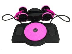 Leyaton Fluss Egzersiz Spor Aleti 5 Fonksiyonlu Twister Pembe