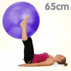Leyaton Pilates Topu 65 Cm Mor +Pompa