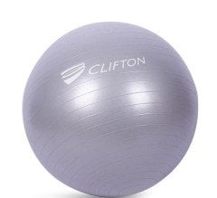 Clifton Pilates Topu 65 Cm Gri + Pompa