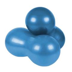 Leyaton Fıstık Pilates Topu 90X45 (Mavi) Pompa Hediyeli