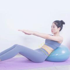 Clifton Mavi 50 Cm Pvc Donut Yoga Topu Ve Pompa
