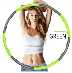 Leyaton HulaHoop Egzersiz Çemberi 1.5 Kg Yeşil