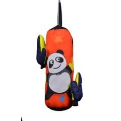 Leyaton Çocuk Boks Torbası Seti Eldivenli Hediyeli Kum Torbası