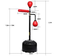Leyaton Hız Topu Boks Kapsamlı Döner Çubuk Hedefi 1.60 Cm -200 Cm Yükseklik