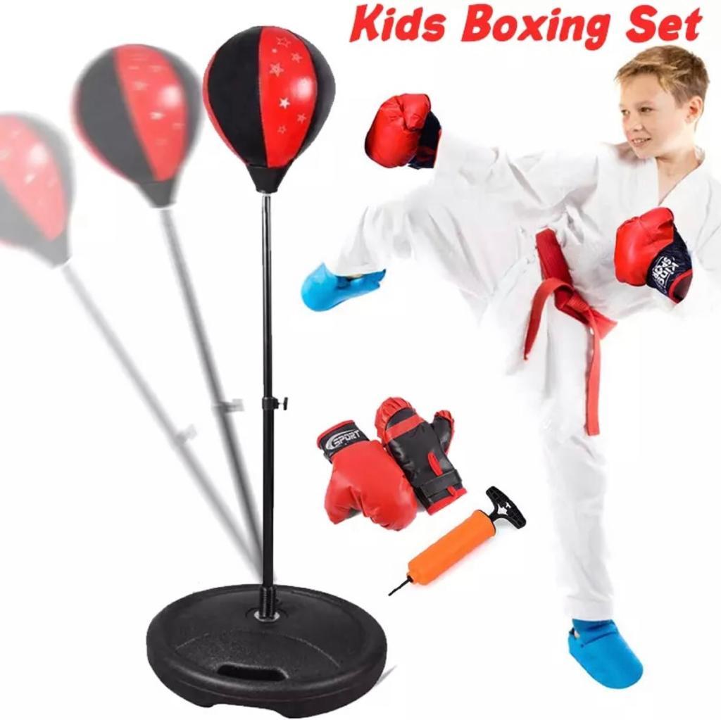 Leyaton Boks Antrenman Seti Boks Standı 90-120 Cm