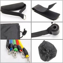 Leyaton Latex Direnç Lastiği Egzersiz Direnç Lastiği Full Set 11