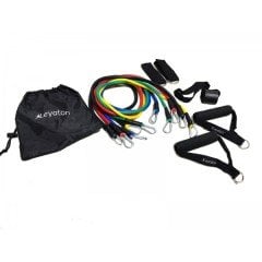 Leyaton Latex Direnç Lastiği Egzersiz Direnç Lastiği Full Set 11
