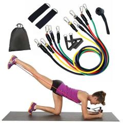 Clifton Latex Direnç Lastiği Egzersiz Direnç Lastiği Full Set 11