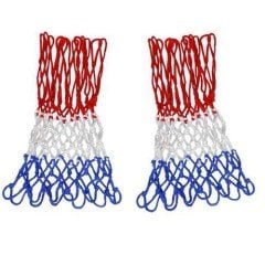 Leyaton Basketbol Filesi Floş İpli Renkli İki Adet