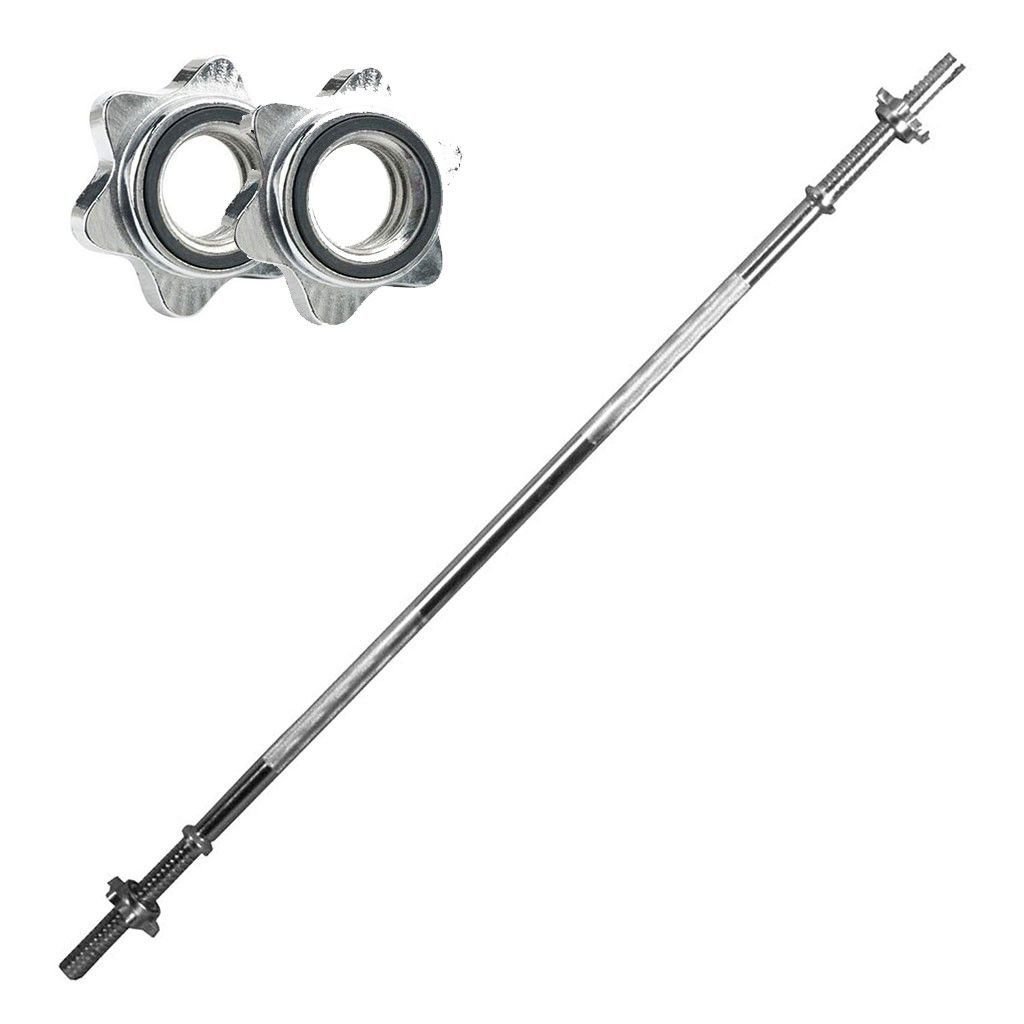 Leyaton Düz Bar 120 Cm Krom Halter Ağırlık Barı