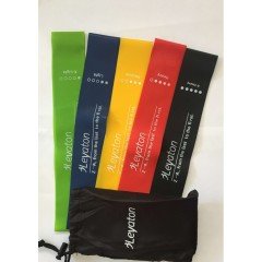 Leyaton Loop Band Latex Aerobik ve Yoga Bandı 5 Li