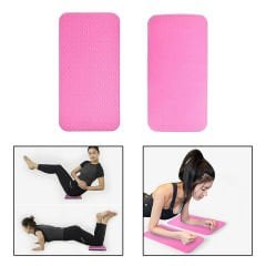 Yoga Diz Dirsek Destek Yastığı Kaymaz Mat 6 mm Mor
