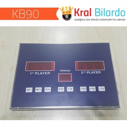 Elektronik Bilardo Skor Tabelası