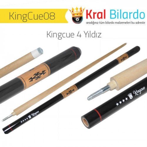 Bilardo Istakası Kingcue Salon Istakası ( Kingcue 4 Yıldız) (4 ADET )