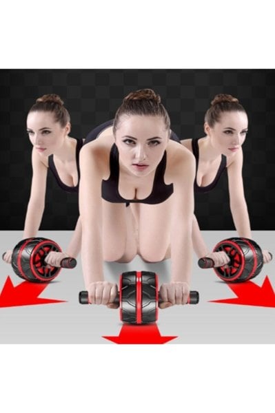 Leyaton Egzersiz Tekerleği Kol Omuz Sırt Karın Kas Geliştirici Spor Aleti