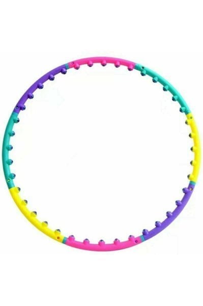 Clifton Masajlı Zayıflatıcı 6 Parça Çember Hulahoop 98 Cm HL2