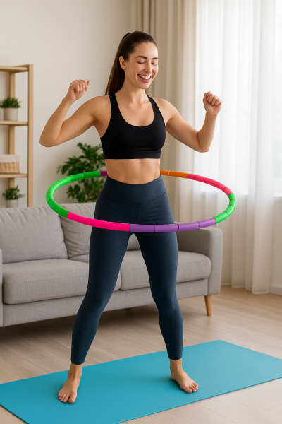 Hulahop Renkli Hula Hop 67 Cm Hulalop Çember