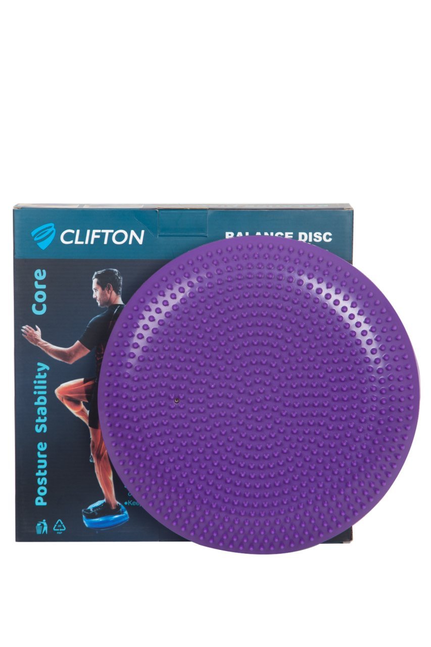 Clifton Denge Diski Balance Trainer Denge Topu Pilates Balans Disk Mor