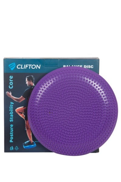 Clifton Denge Diski Balance Trainer Denge Topu Pilates Balans Disk Mor