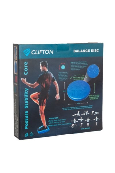 Clifton Denge Diski Balance Trainer Denge Topu Pilates Balans Disk Turuncu