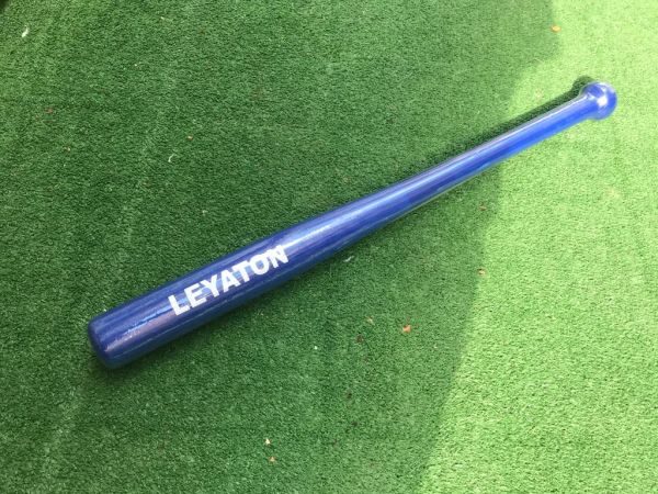Leyaton Komple Lacivert Beyzbol Sopası 61 Cm Dişbudak Ağacından Kırılmaz Bezbol Sopası