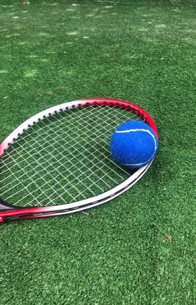 Werkon 1 Adet Antrenman Tenis Topu Mavi