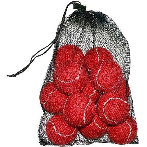Werkon 12 Adet Antrenman Tenis Topu Kırmızı