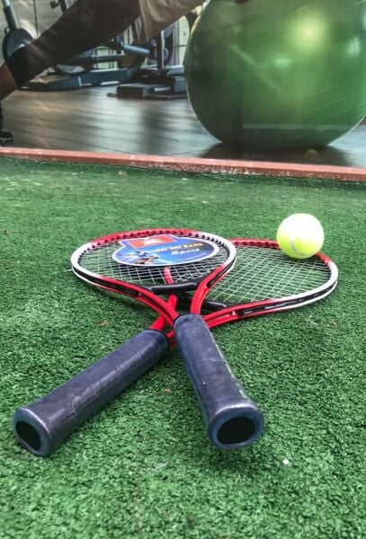 Komple Çantalı Kort Çocuk Tenis Raketi Set