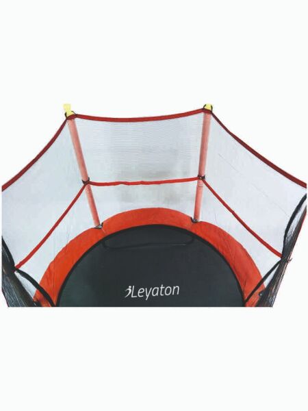 Trambolin Fileli Korumalı 152 Cm Kolay Kurulum Kırmızı