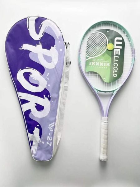 Yüksek Kalite Düşük Sarsılma Pro Tenis Raketi 27 Inch L1 + Taşıma Çantası