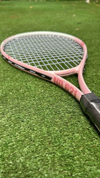 Komple Çantalı Kort Çocuk Tenis Raketi Set 21 İnç