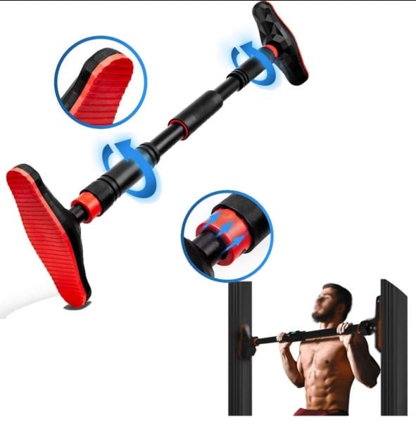 Kapı Barı Koridor Barfiksi Yeni Nesil (90-120 CM ) Barfix Spor Aleti Demiri Barfiks Çubuğu