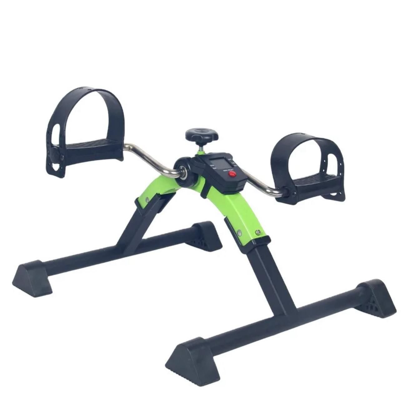 Portatif El Ve Ayak Egzersiz Bisikleti,Koşu Bisikleti, Taşınabilir Fitness Bisikleti (YEŞİL)