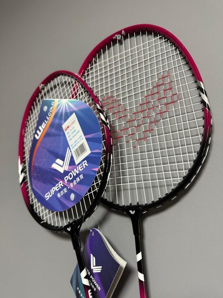 2 Adet Profesyonel Badminton Raketi Deluxe Badminton Çantası 202L