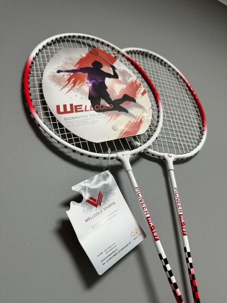 2 Adet Profesyonel Badminton Raketi Deluxe Badminton Çantası HK107K