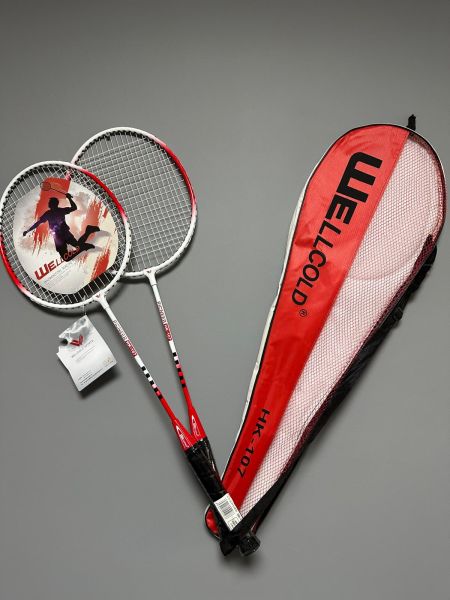2 Adet Profesyonel Badminton Raketi Deluxe Badminton Çantası HK107K