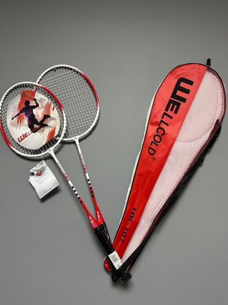 2 Adet Profesyonel Badminton Raketi Deluxe Badminton Çantası HK107K