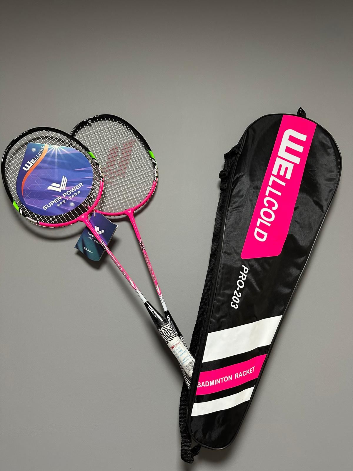 Badminton Profesyonel Raket Seti Çantalı PRO203