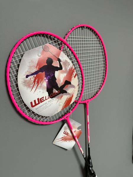 2 Adet Profesyonel Badminton Raketi Deluxe Badminton Çantası Seti + 3 Adet Badminton Topu 112