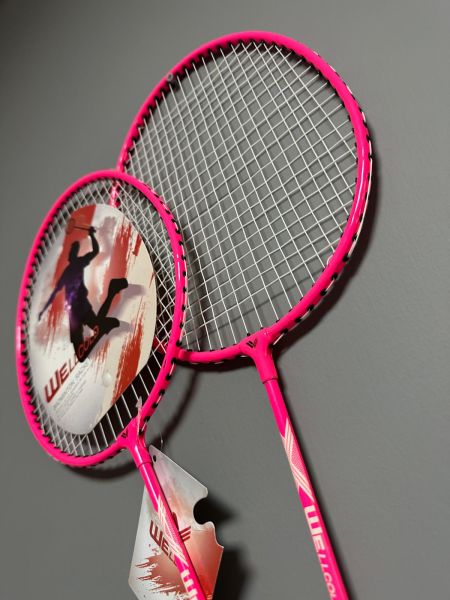 2 Adet Profesyonel Badminton Raketi Deluxe Badminton Çantası Seti + 3 Adet Badminton Topu 112