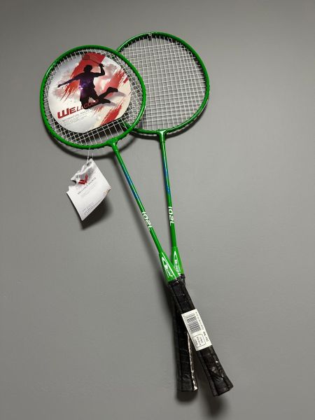 Badminton Raketi Deluxe Badminton Çantası Seti + 3 Adet Badminton Topu 102LY
