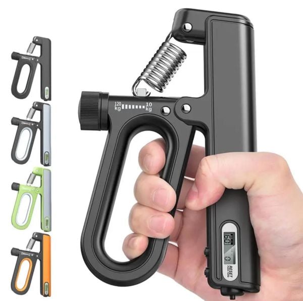 Profesyonel El Bilek Ve Kol Güçlendirici Kavrama Egzersiz Aleti Ayarlanabilir El Yayı 10-120 Kg