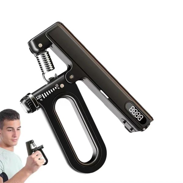 Profesyonel El Bilek Ve Kol Güçlendirici Kavrama Egzersiz Aleti Ayarlanabilir El Yayı 10-120 Kg