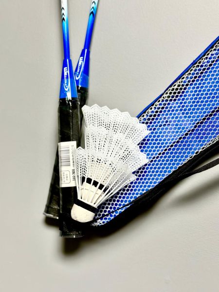 Badminton Raketi Deluxe Badminton Çantası Seti + 3 Adet Badminton Topu 101M