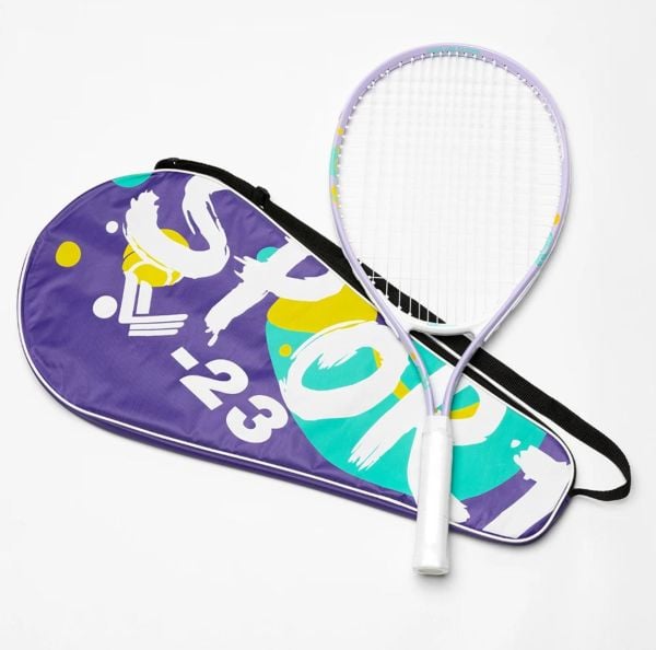 Komple Çantalı Kort Çocuk Tenis Raketi Set HKW23MOR