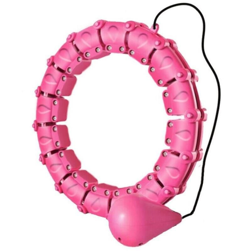 Akıllı Hula Hoop Çemberi 24 Bölüm Parça Fitness Spor Zayıflama Egzersiz Halkası