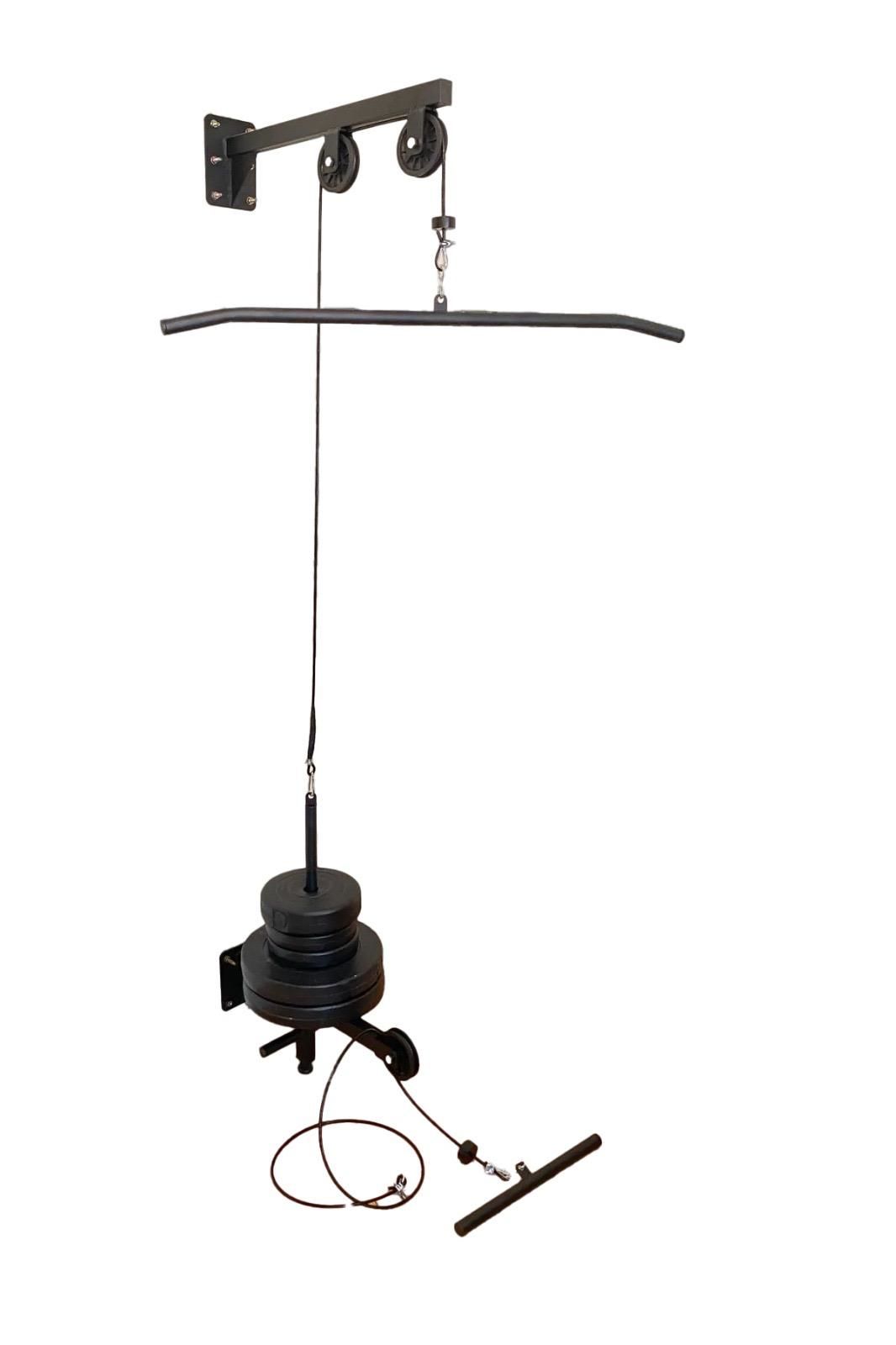Duvar Tipi Cable Crossover Lat Puldown & Pushdown,Row,Biceps,Triceps Omuz Çalışma Istasyonu
