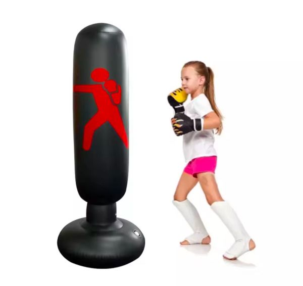Dikey Ayaklı Şişme Boks Torbası 120 Cm